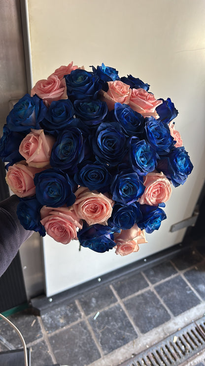 stijlvolle rozenboeketten in zijn eenvoud