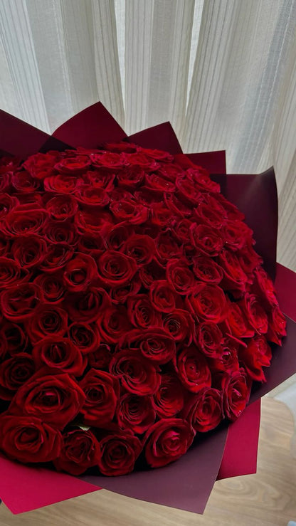 stijlvolle rozenboeketten in zijn eenvoud