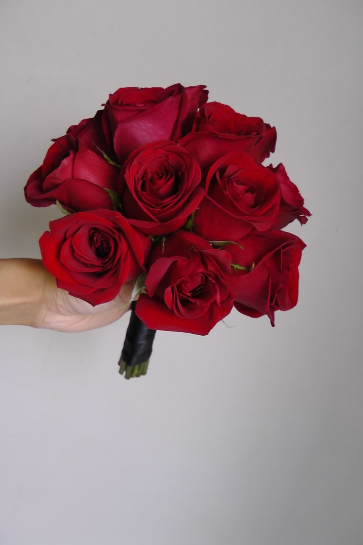 stijlvolle rozenboeketten in zijn eenvoud