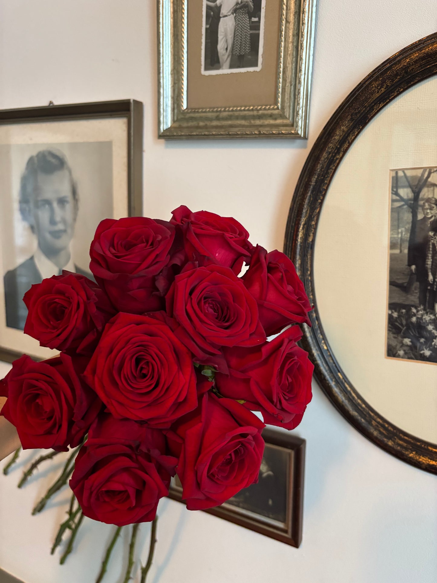 stijlvolle rozenboeketten in zijn eenvoud