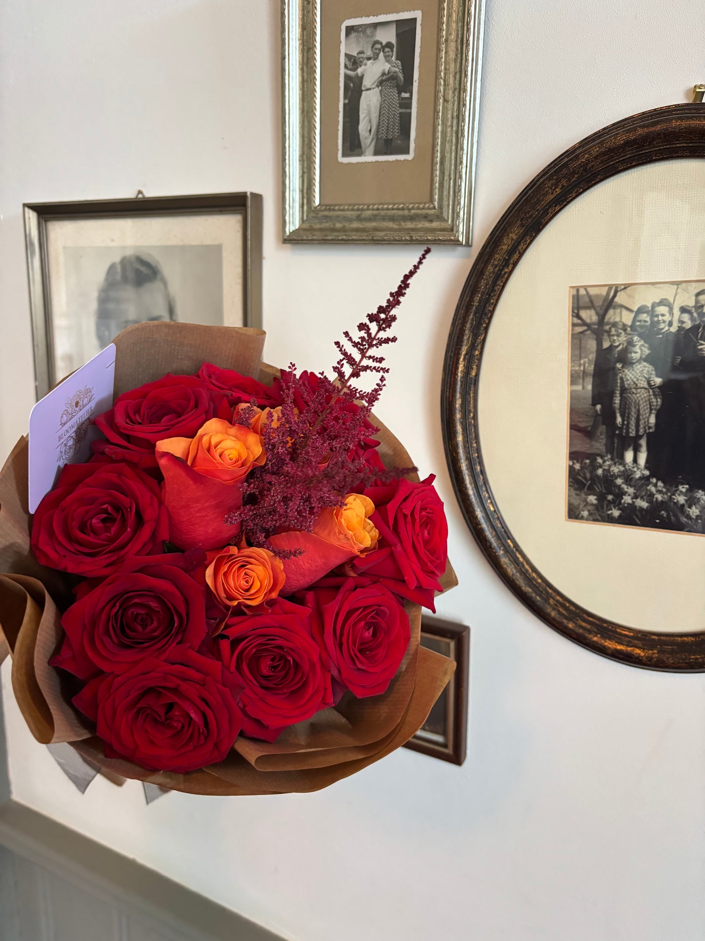 stijlvolle rozenboeketten in zijn eenvoud