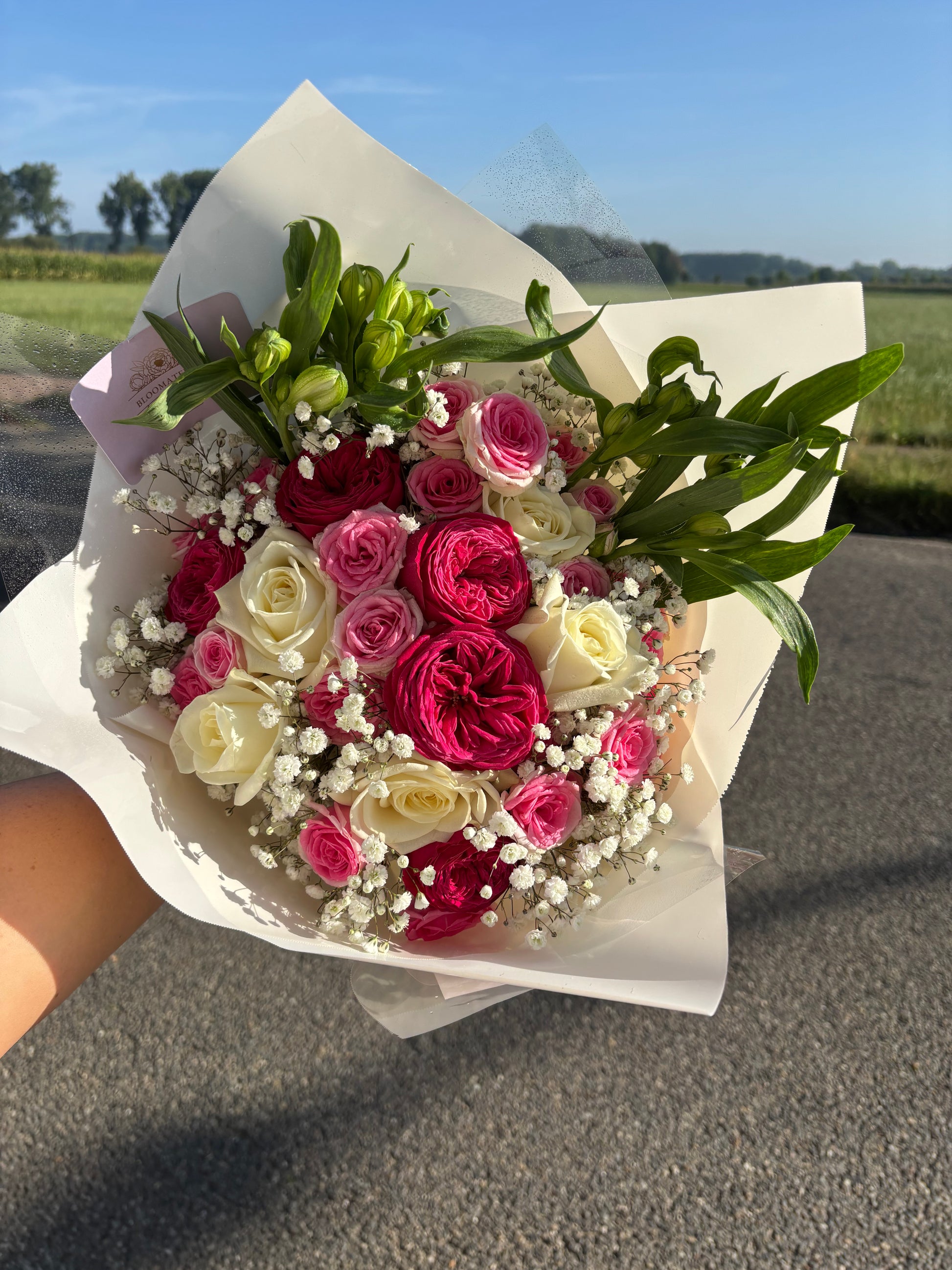 Rosé Royale Boeket