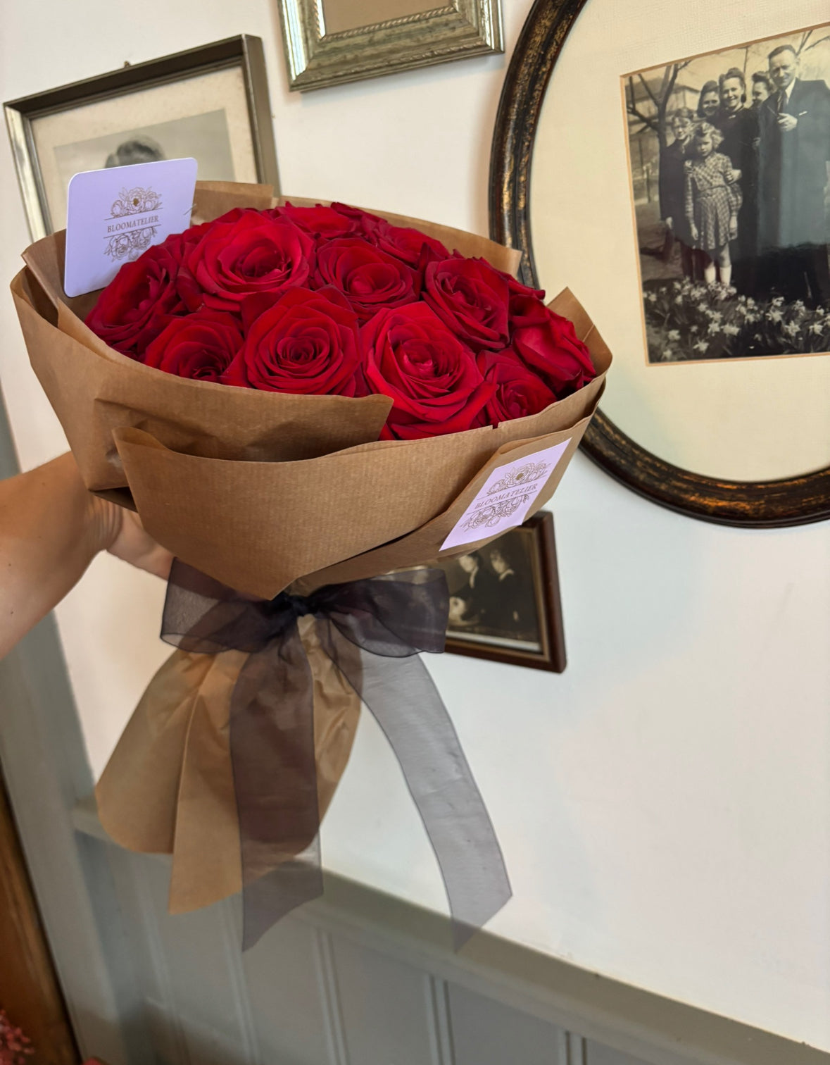 stijlvolle rozenboeketten in zijn eenvoud