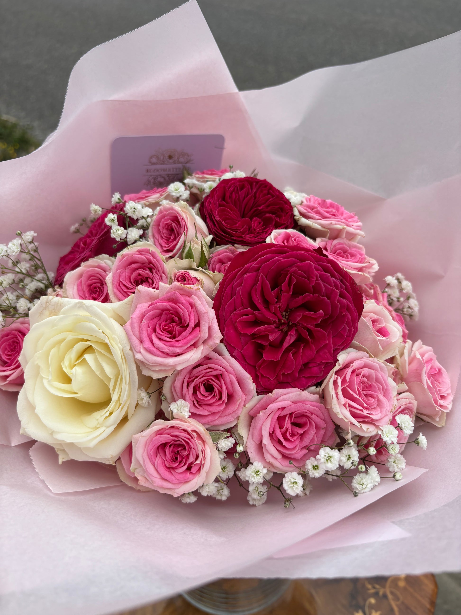 Rosé Royale Boeket
