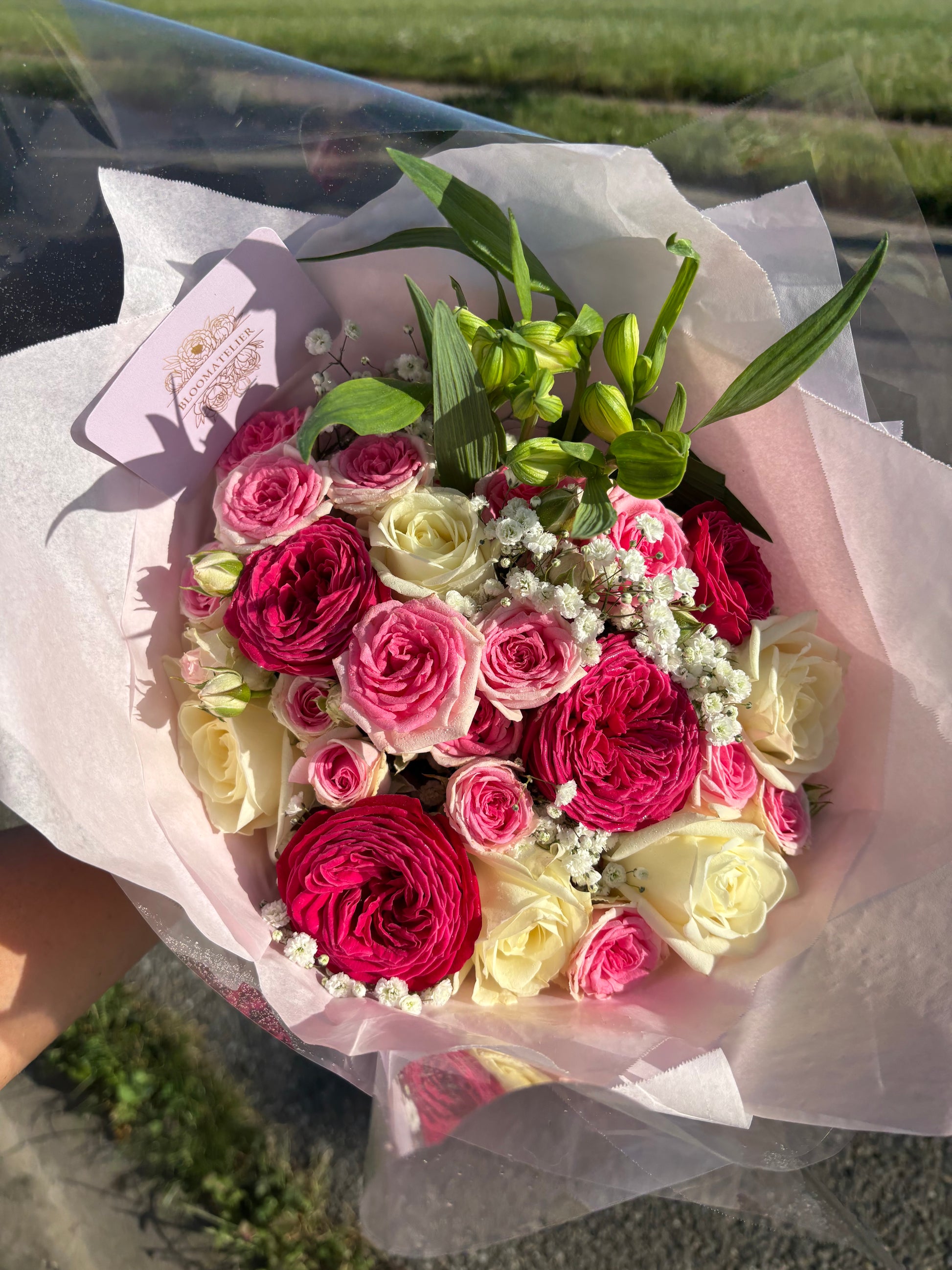 Rosé Royale Boeket