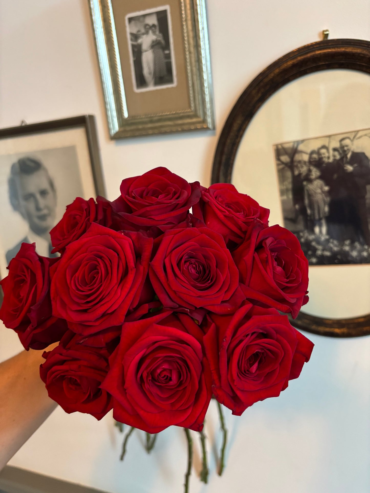 stijlvolle rozenboeketten in zijn eenvoud